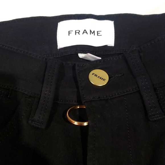 FRAME Black Skinny Jeans - Picture 1 of 2